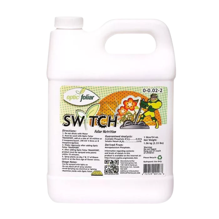 Switch OPTIC FOLIAR - Optimizador de Transición Reproductiva
