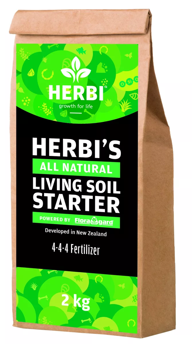 Herbi's Living Soil Starter 4-4-4 Floragard - Aditivo Orgánico