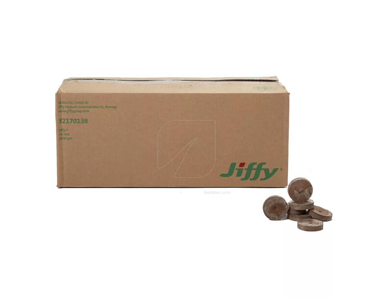 Jiffy-7 Pastilla Turba 39mm (1000uds) - Sustrato Ideal para Propagación - Imagen 5