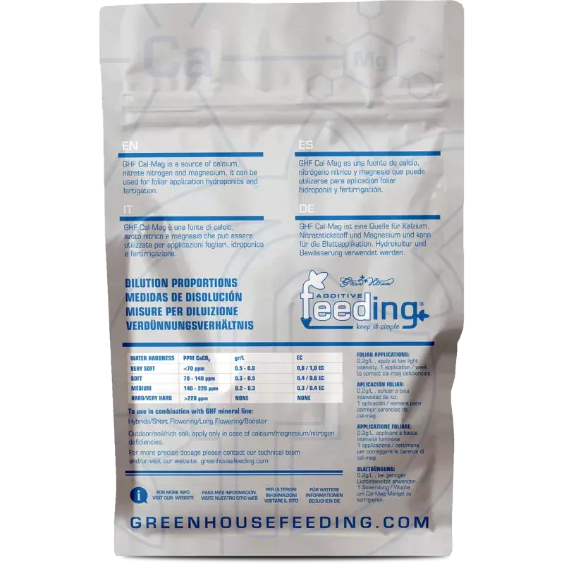 CalMag Green House de GREEN HOUSE FEEDING® - Nutriente Especializado - Imagen 7