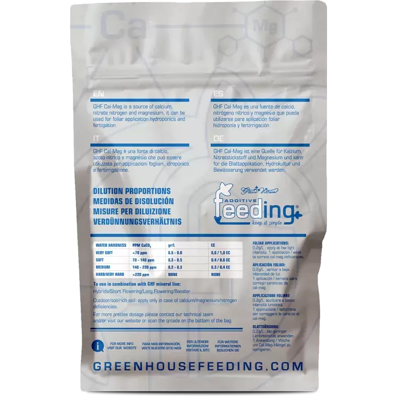 CalMag Green House de GREEN HOUSE FEEDING® - Nutriente Especializado - Imagen 10