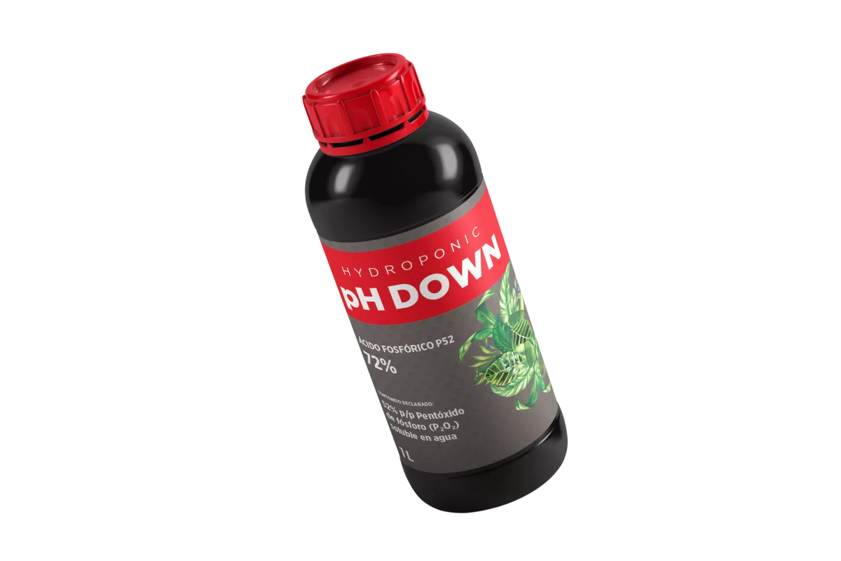Brutal pH Down: Regulador de pH para Jardines Verticales