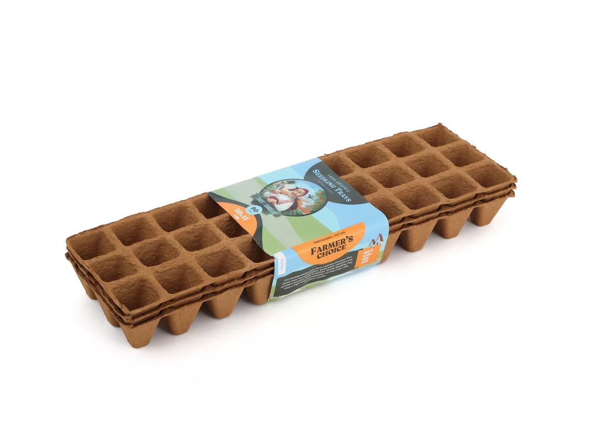 Seedling Tray (5 x 5 cm) (60 u) Farmer's Choice