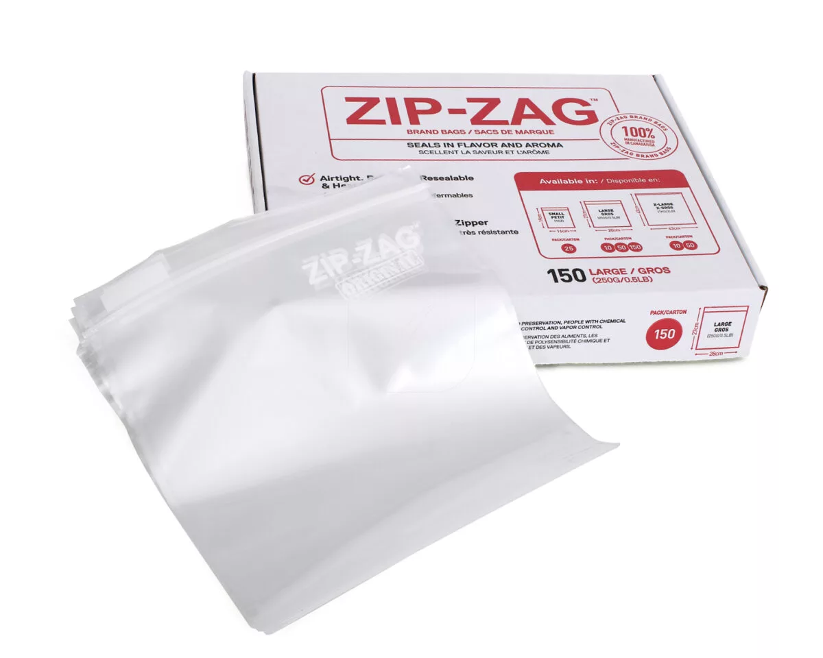 Bolsa Zip-Zag L 1/4 kg - Almacenamiento Semillas y Hortalizas - Imagen 2