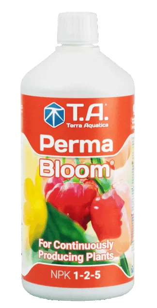 Botella Permabloom 0.5 litros Terra Aquatica fertilizante de producción floral continua