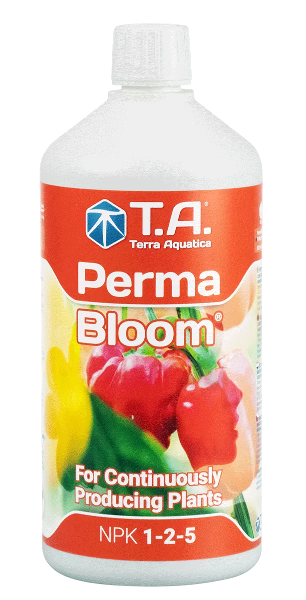 Botella Permabloom 0.5 litros Terra Aquatica fertilizante de producción floral continua