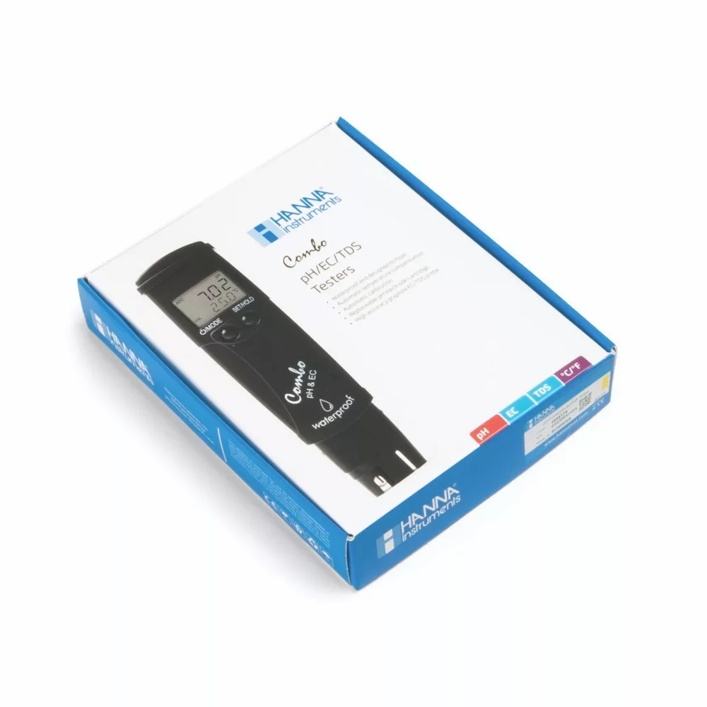 Tester pH / CE / TDS / Temperatura HI98129 Hanna - Imagen 6