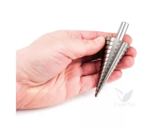 Broca Escalonada Ajustable 4-32mm para Instalaciones y Jardinería