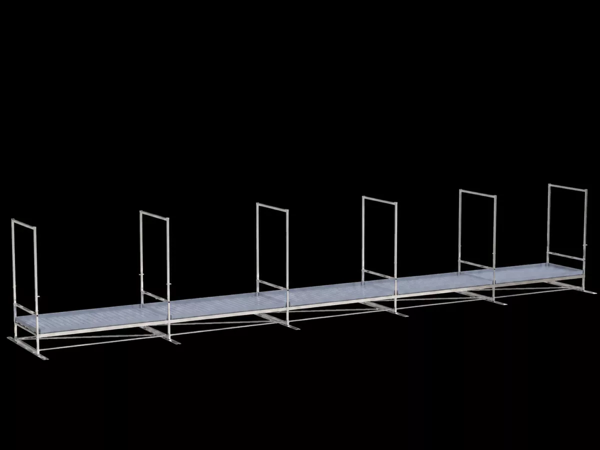Rack Deslizable con Ruedas Single-tier Track Vdl - Organiza tu Cultivo - Imagen 6
