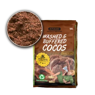 Washed & Buffered Cocos - Fibra de Coco Lavada y Tamponada Atami®