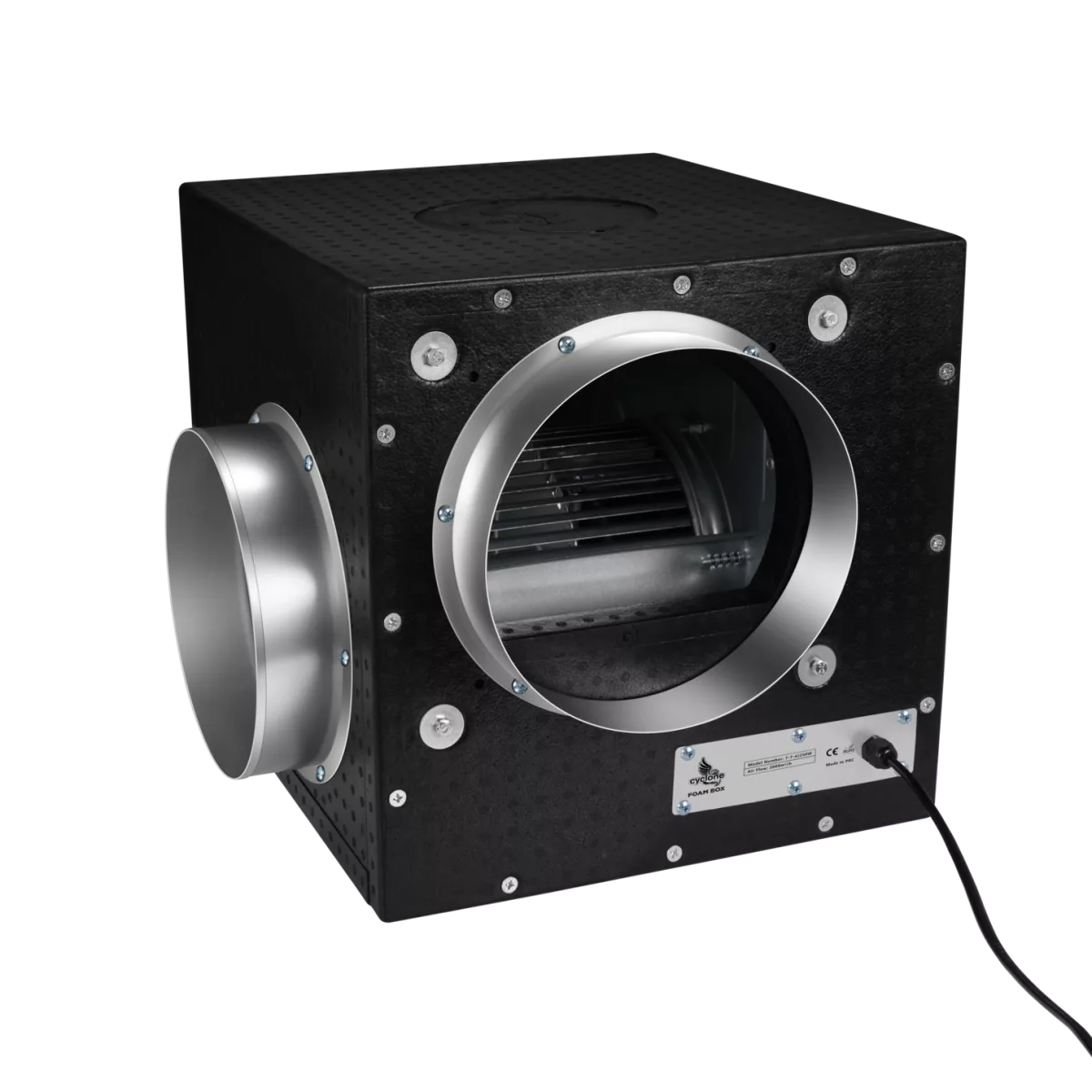 Caja Foam 250 m³/h Cyclone - Control de Ventilación - Imagen 3