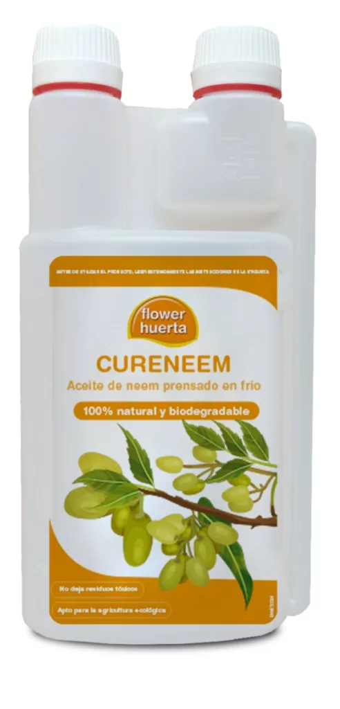 Envase de extracto de neem de 450 cc