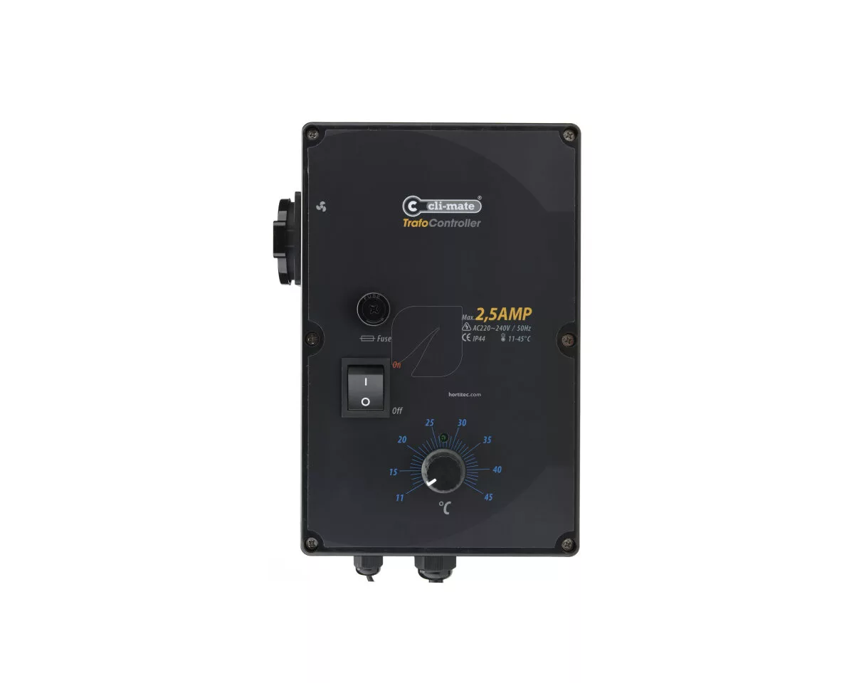 CLI-MATE Trafo Controller 2,5A – Controlador de Ventilación Silencioso