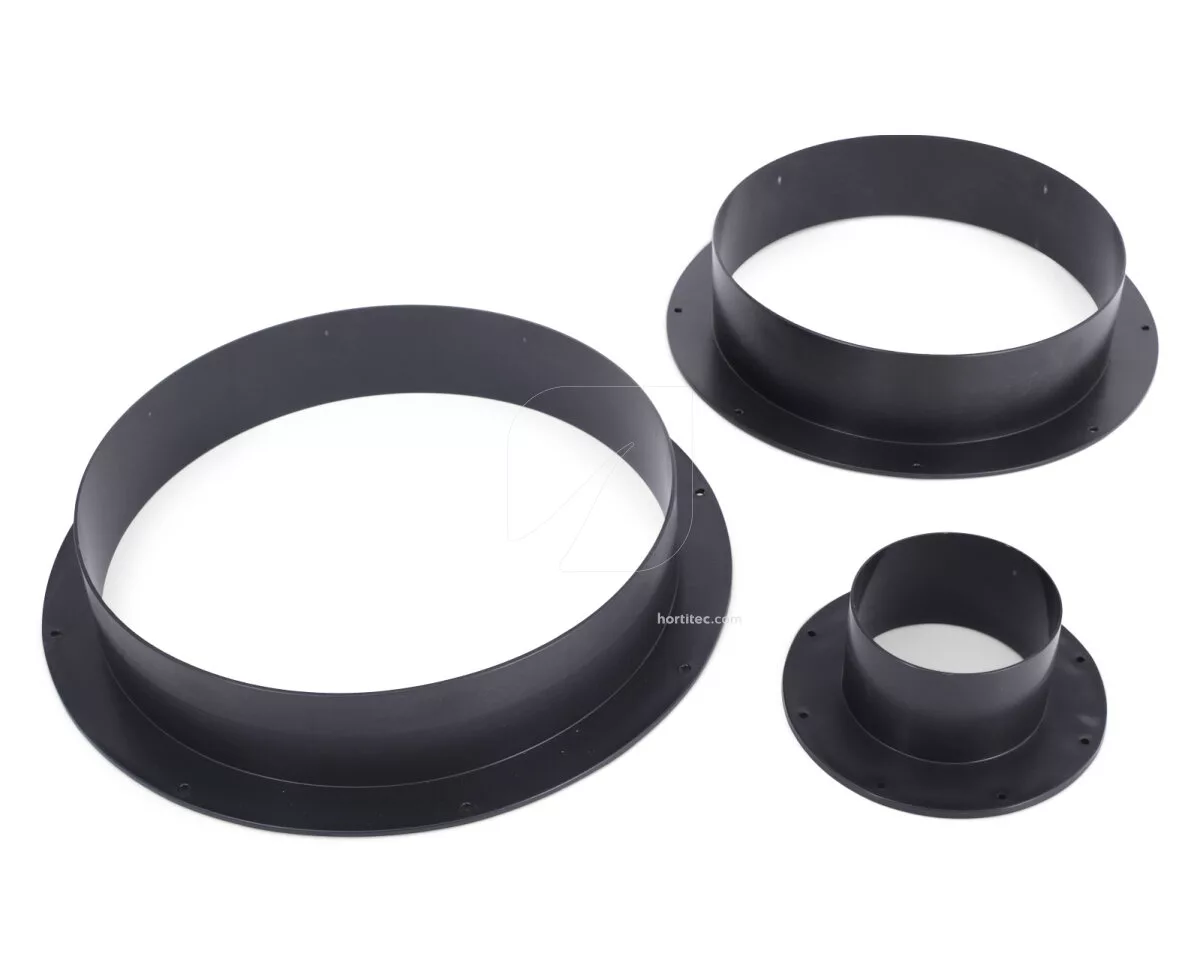 Manguito Corona Plástico 102mm - Accesorio para Fijación de Conductos