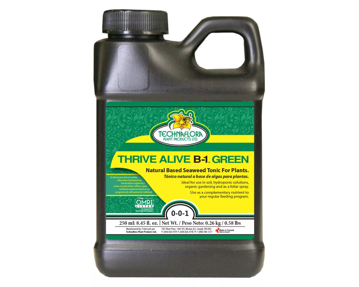 Thrive Alive B1 Green: Nutriente Especializado para Plantas - Imagen 2