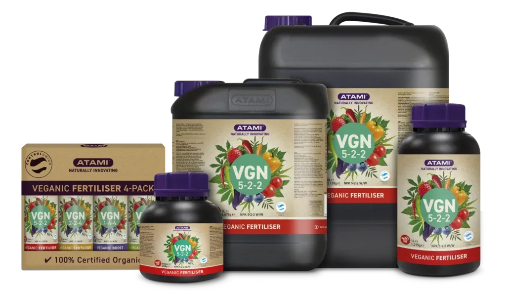 Fertilizante VGN 5-2-2 Atami para Jardines Verticales
