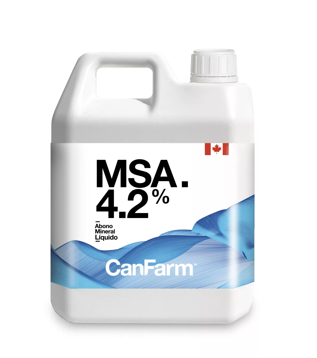 MSA 4,2% Can Farm: Nutriente Especializado para Jardines Verticales