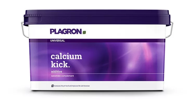 Envase de 10 kg Calcium Kick Plagron corrector de pH y estructura del sustrato
