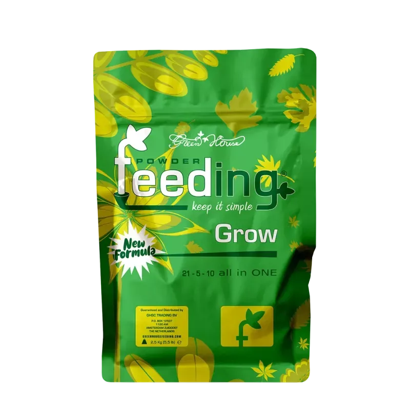 Grow Green House Feeding - Nutriente Especializado para Jardines Verticales