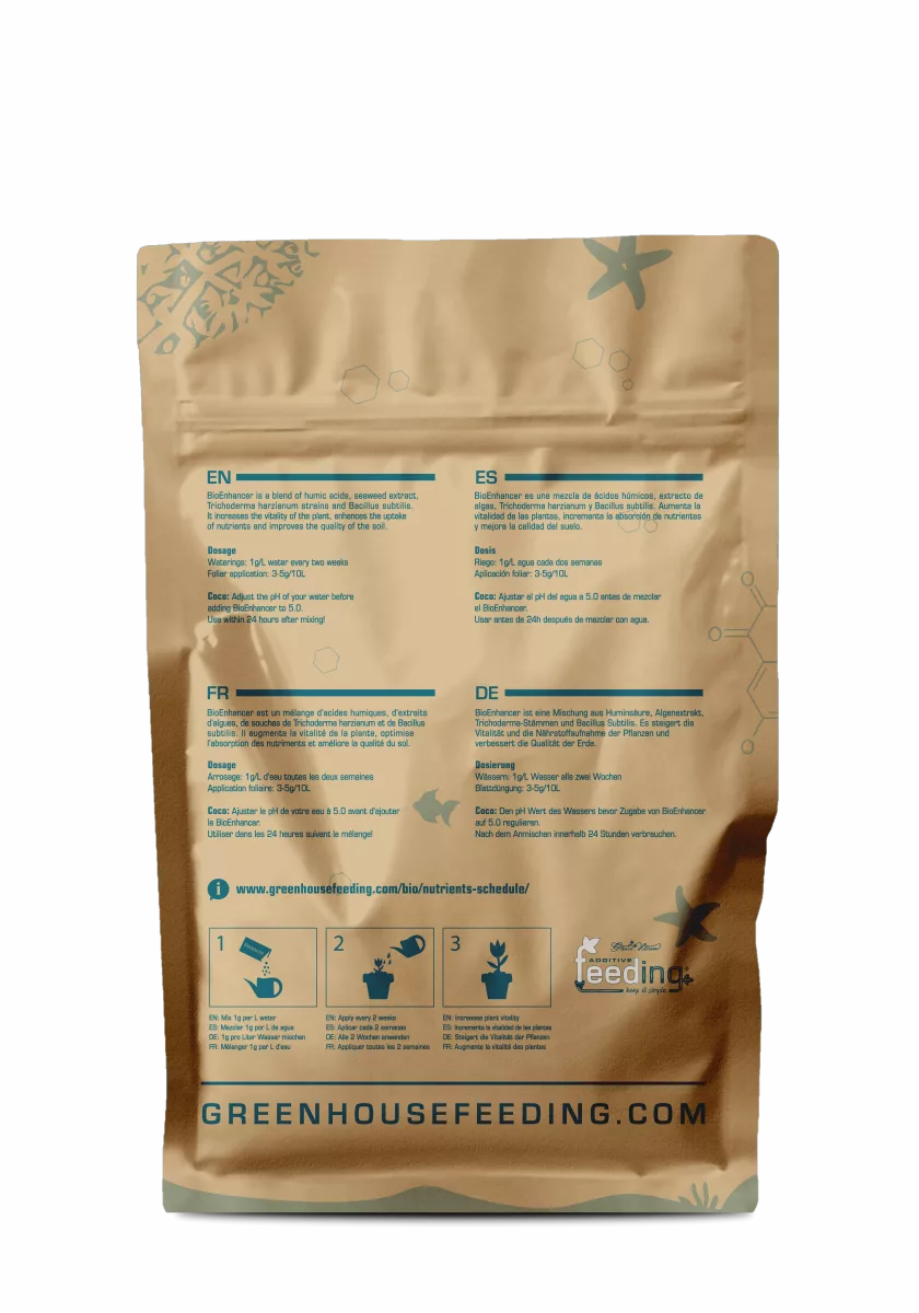 BioEnhancer - Aditivo Orgánico para Suelo y Coco | GREEN HOUSE FEEDING® - Imagen 2
