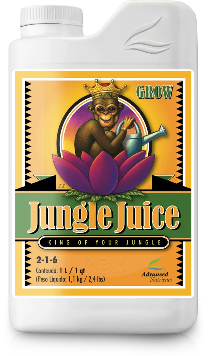Jungle Juice Grow Advanced Nutrients: Nutrición completa para plantas