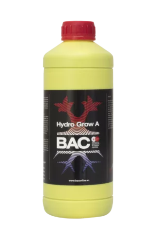 Hydro Grow A BAC – Fertilizante Mineral Líquido para Hidroponía y Coco