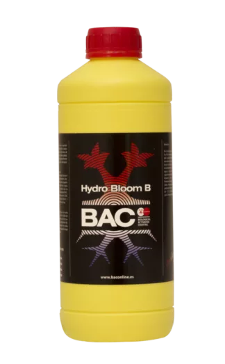 Hydro Bloom B BAC – Fertilizante Mineral Líquido para Hidroponía y Aeroponía