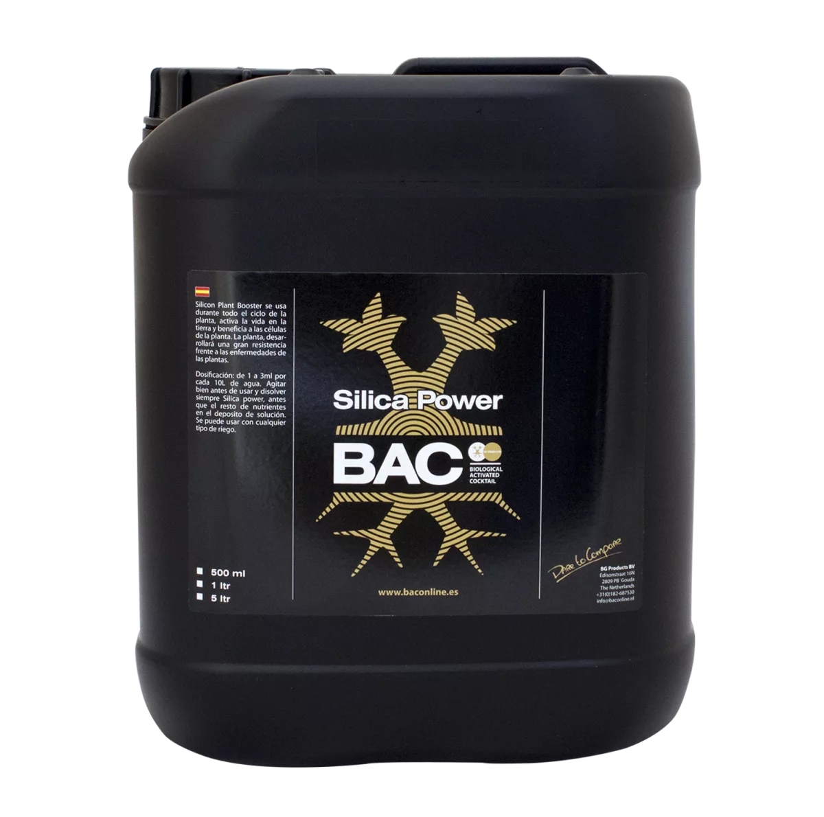 Silica power BAC: Nutriente Esencial para Jardines Verticales