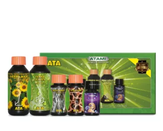 Micro Kit Atami Tierra All-in-one: Nutrientes y Bioestimulantes para Jardinería