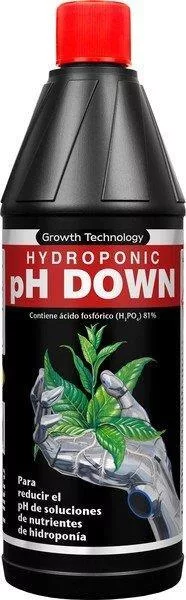 TECHNAFLORA pH Down 1 L - Regulador de pH