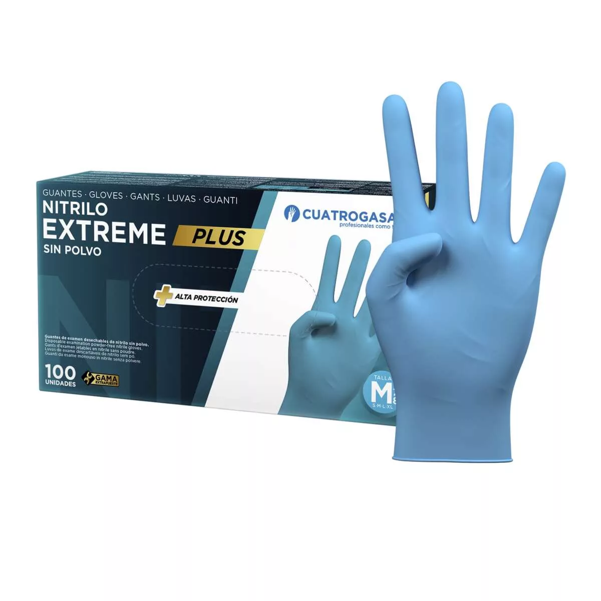 Guantes Nitrilo Azul 6gr - Protección y Limpieza - Imagen 2