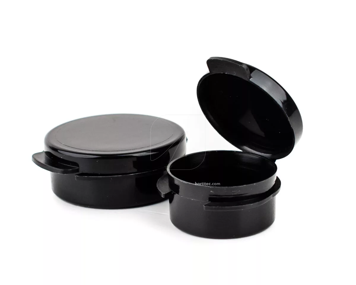 Bote PE Negro 5 ml para Almacenamiento de Líquidos y Extractos - Imagen 2