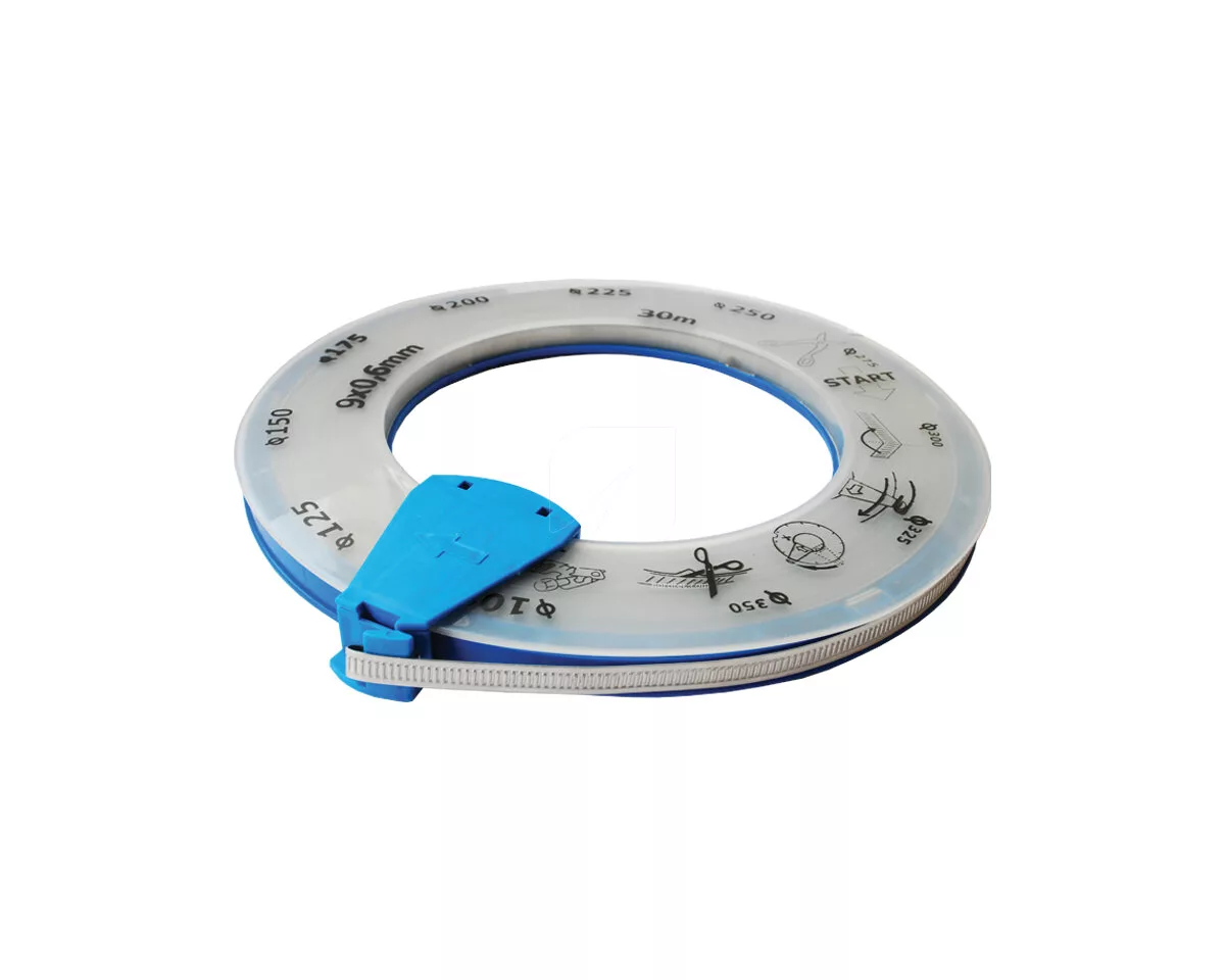 Abrazadera en Rollo CBR para Conductos: Plástica o Metálica (30 m) - Imagen 2