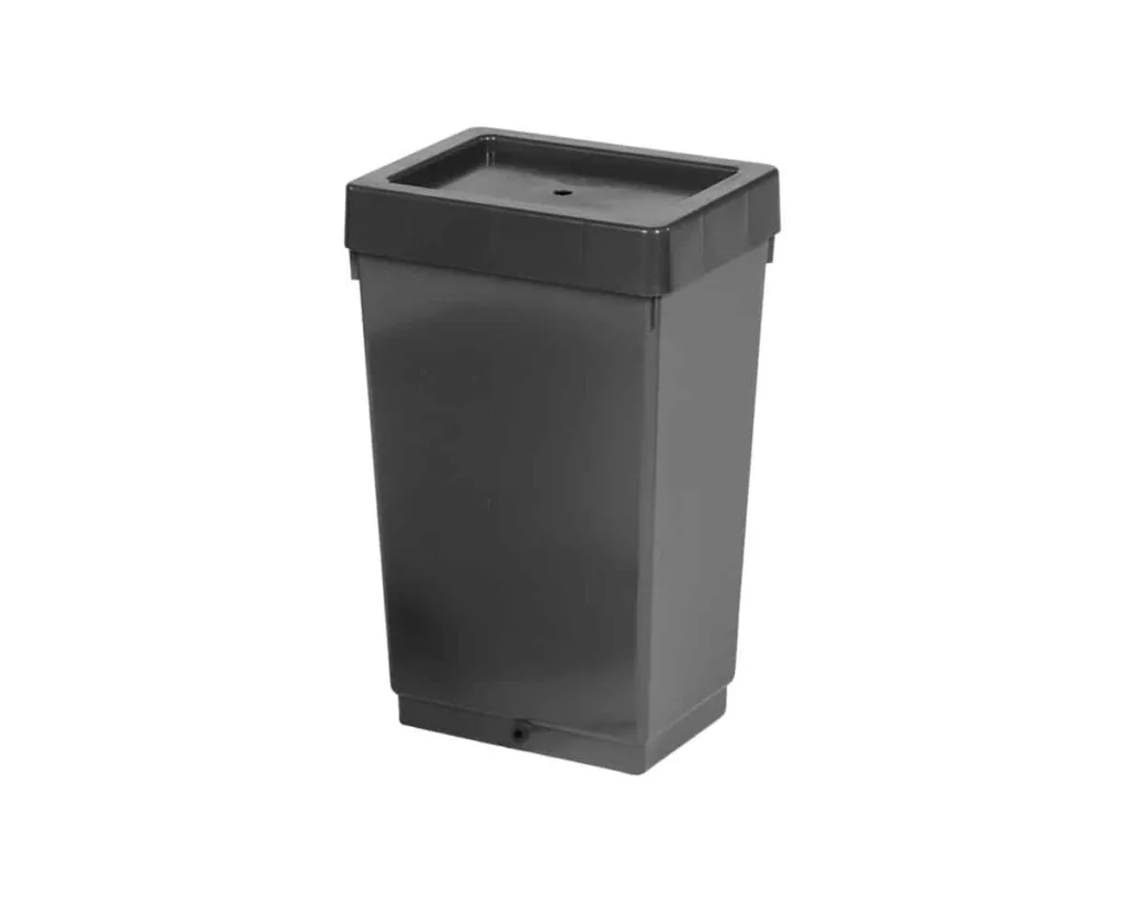 Accesorios Depósito 47 L negro con arandela de 9 mm y tapa — vista 3