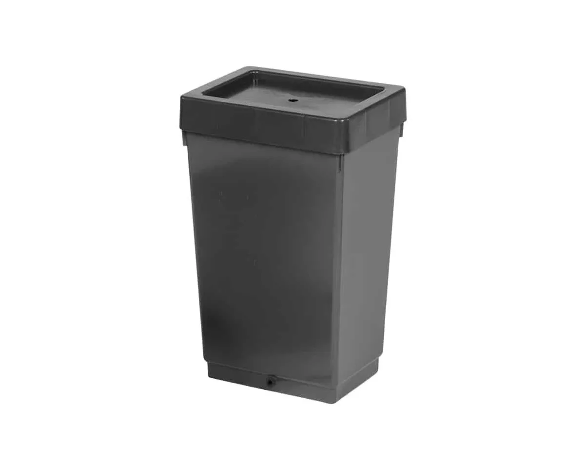 Accesorios Depósito 47 L negro con arandela de 9 mm y tapa — vista 3