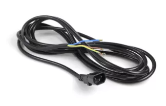 Accesorios Iluminación Cable 3 m trip macho clavija inyectada (3 x 1,5 mm)