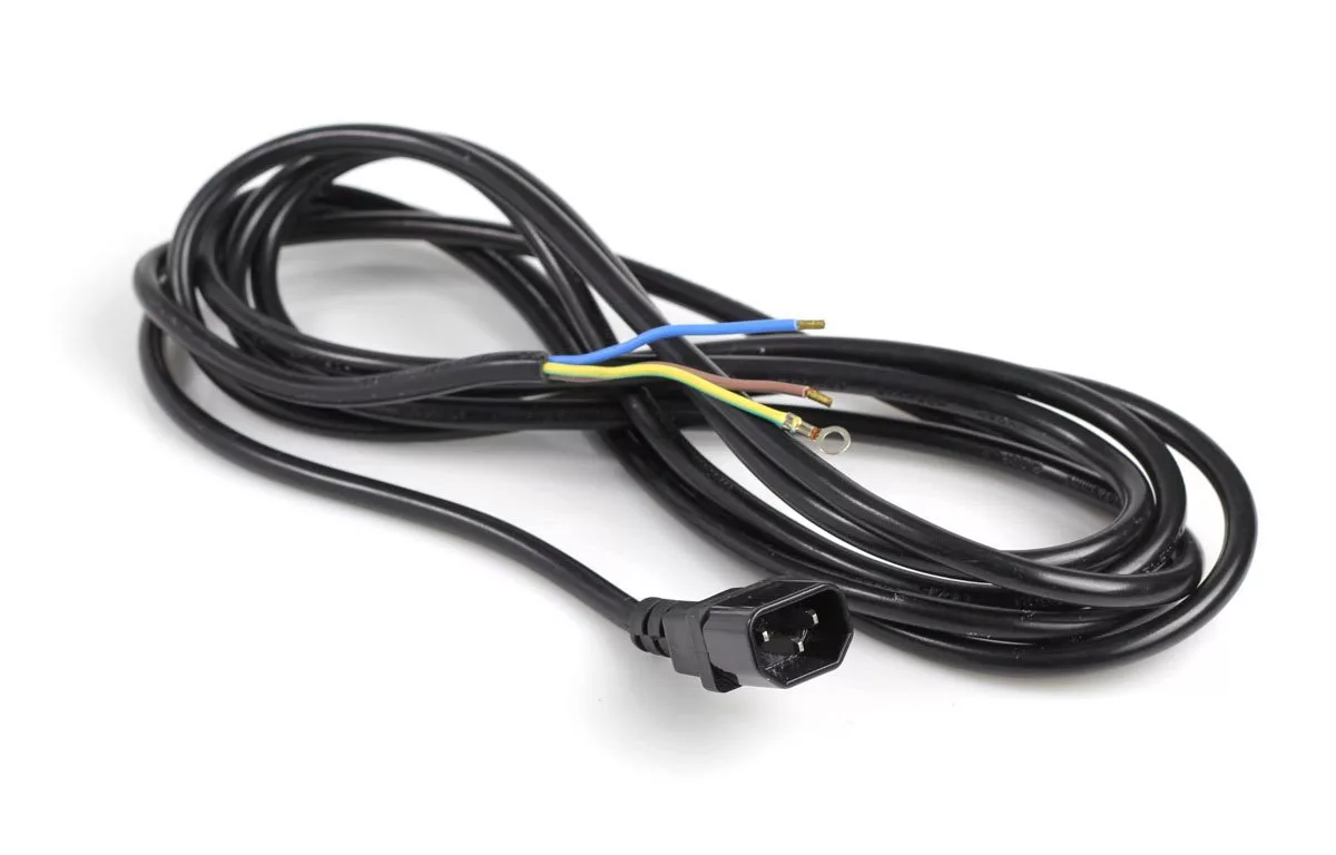 Accesorios Iluminación Cable 3 m trip macho clavija inyectada (3 x 1,5 mm)