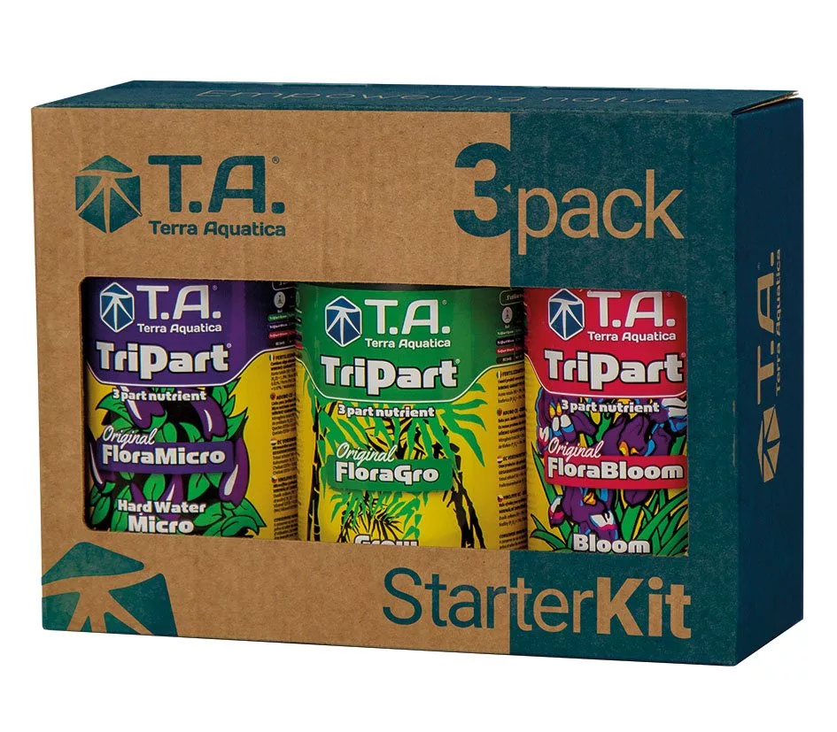 Aditivos Varios, TERRA AQUATICA Tripack flora agua blanda