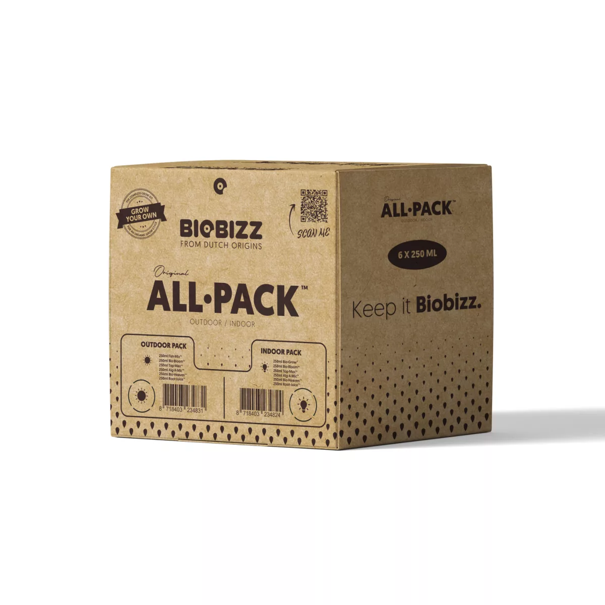 All-pack Biobizz: Nutrientes Completos para Plantas de Flor