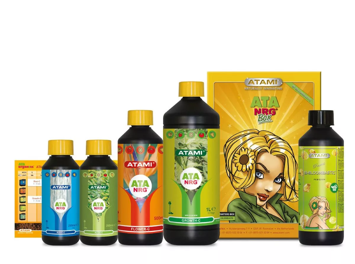 Atami®, Nutrientes Orgánicos Box Ata NRG