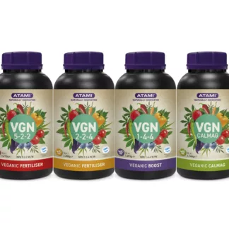 Atami®, Nutrientes Vegetales Pack 4 VGN 250ml Atami