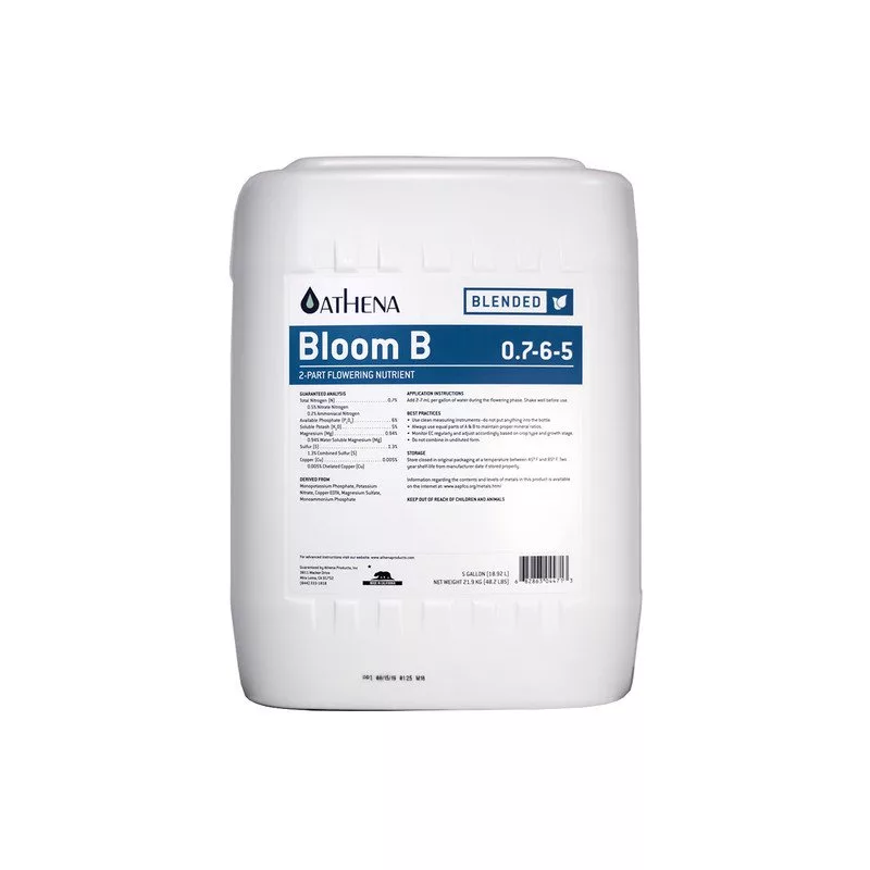 ATHENA Bloom B — ATHENA, Nutrientes