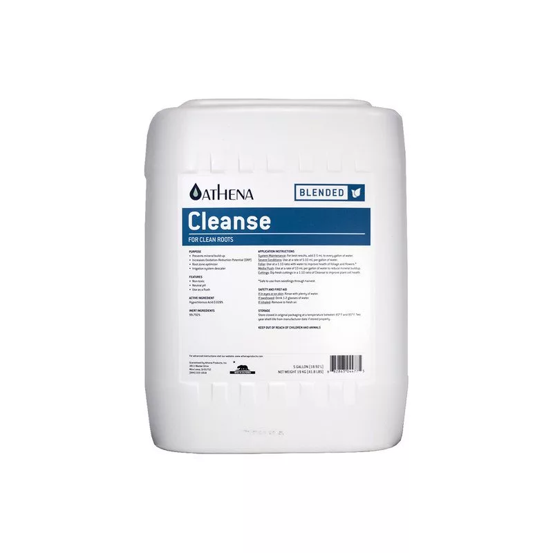 Garrafa de Athena Cleanse, limpiador para circuitos de riego