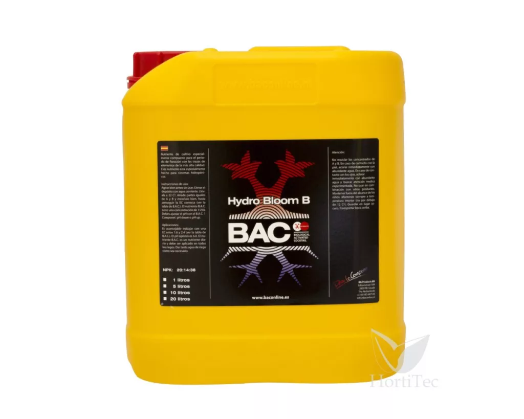 BAC, Nutrientes Hydro bloom A&B BAC — vista 3