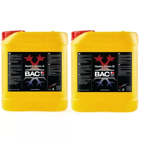 BAC, Nutrientes Hydro grow a&b 5 l — vista 3