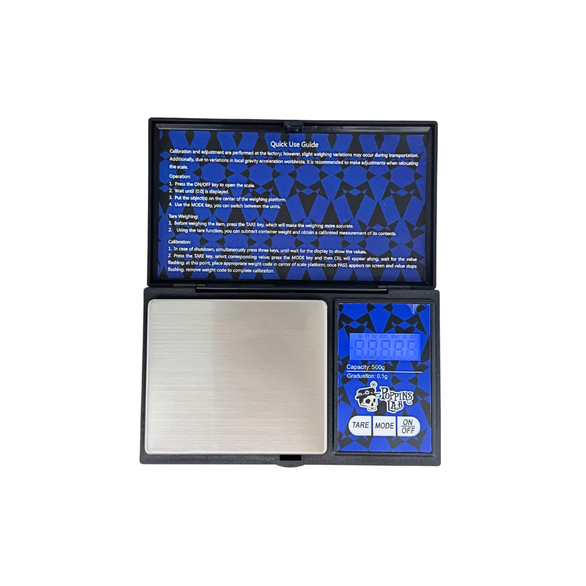 Báscula Digital de Precisión Poppins Lab 0.01g - 200g
