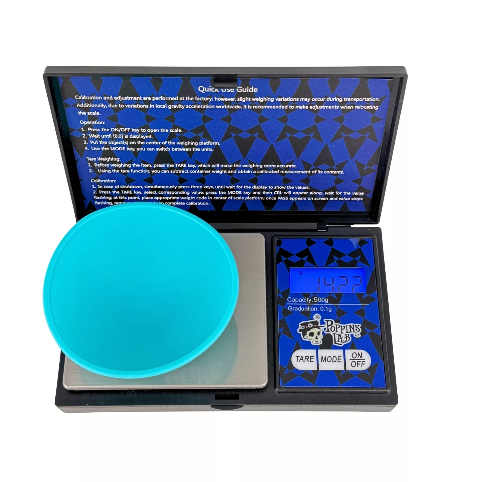 Básculas Báscula Digital 0,01–200g Poppins Lab