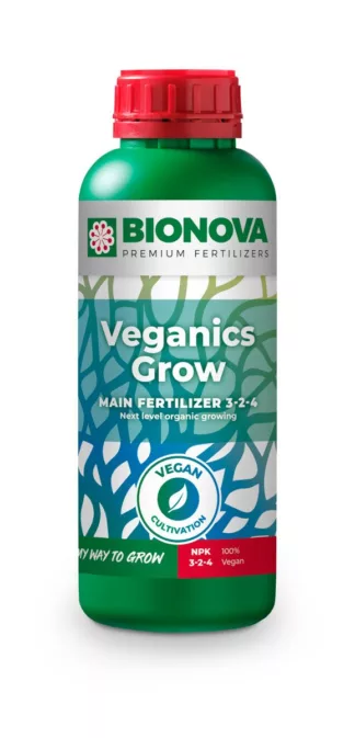 BIO NOVA, Nutrientes Vegetales Veganics Grow