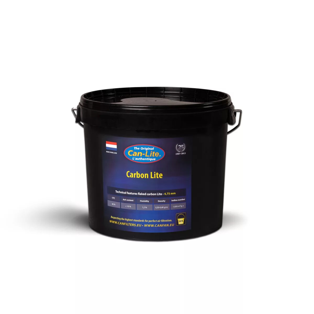 Filtro de Carbón Activado Granulado 16L - Can-Filters®