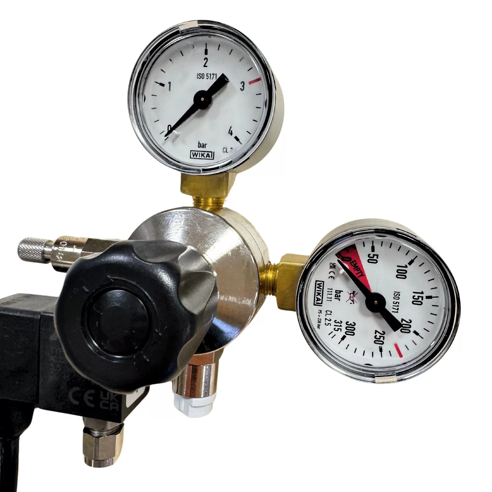CO2 Suministro y Control Regulador CO₂ Growbro